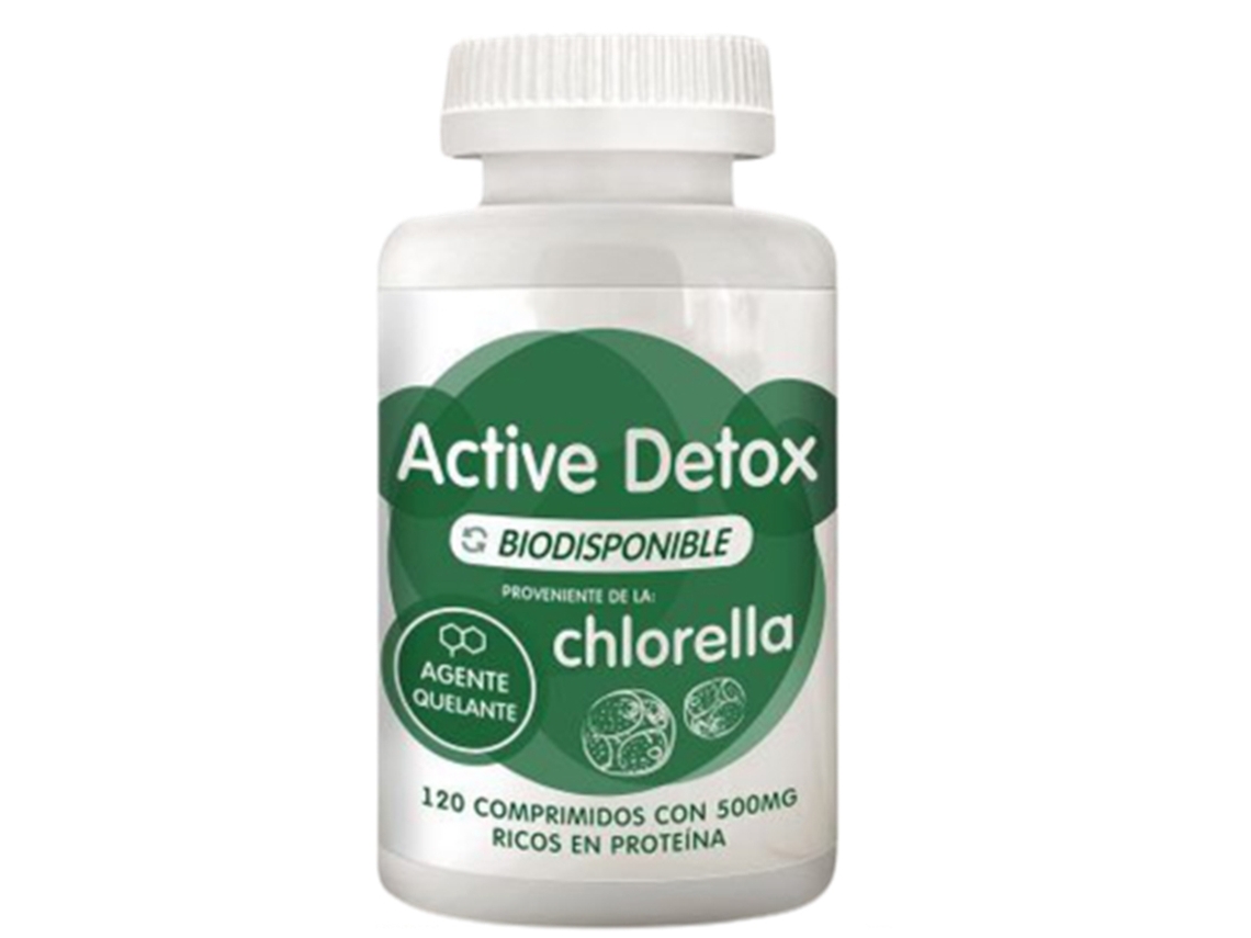 Clorella 500Mg Sin Gluten Eco Vegan 120Comp ENERGY FEELINGS