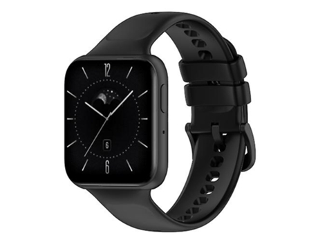 Correa Smartwatch Para Oppo Watch 3 Correa De Reloj De Silicona Suave Negra VENISYMLIS