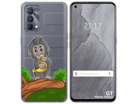 Carcasa Realme GT Master Edition TUMUNDOSMARTPHONE Dibujos Transparente Multicolor
