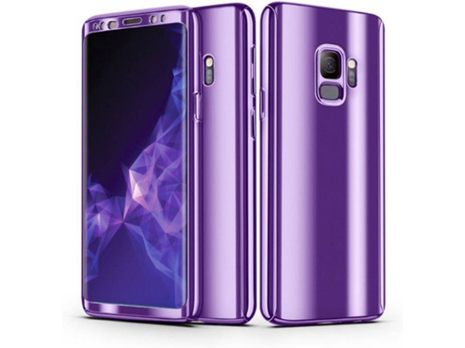 Carcasa Samsung Galaxy S8 WJS Flip Violeta
