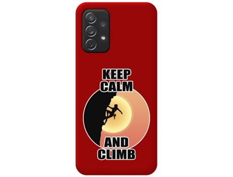 Carcasa Samsung Galaxy A52 / A52 5G / A52s 5G TUMUNDOSMARTPHONE Silicona Líquida Dibujos Rojo