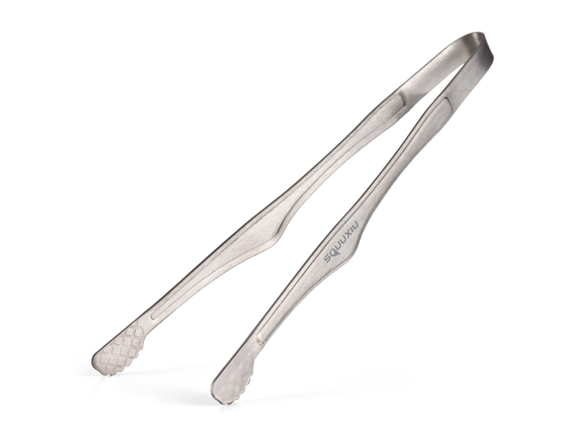 Juego Portátil De Sartén Y Pinzas Para Barbacoa De Camping, Utensilios De Cocina Ligeros Antiadherentes Para 1 Persona.