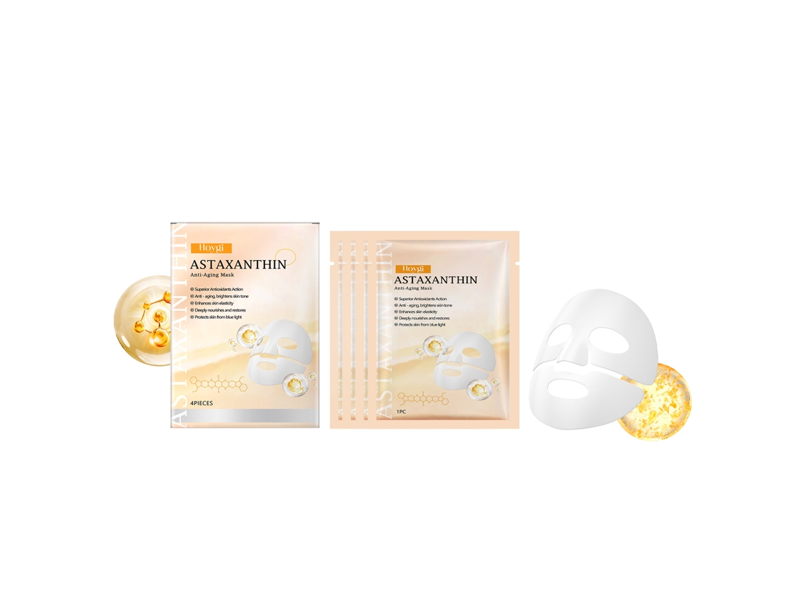 Mascarilla antiedad con astaxantina