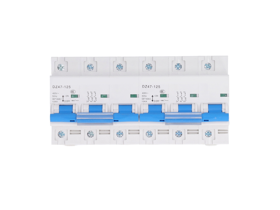 Disyuntor De Circuito Con Protección Contra Fugas 6p 400v 10ka 80a Ac Interruptor Manual