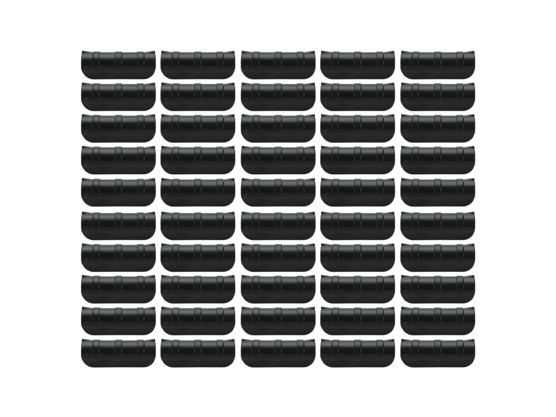 50 Abrazaderas Para Invernadero De 10 Cm, Resistentes Al Calor, Para Tubos Y Jardín.