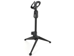 Soporte De Micrófono De Escritorio Portátil, Plegable Y Ajustable En Altura, Con Trípode Y Clip Para Transmisiones En Línea.
