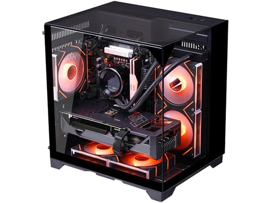 Gabinete Para Pc Con Vista Al Mar, Computadora De Escritorio Matx, Doble Acristalamiento