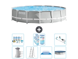 Piscina Tubular INTEX 26724GN-CB45 (14614 L - 457x107cm)