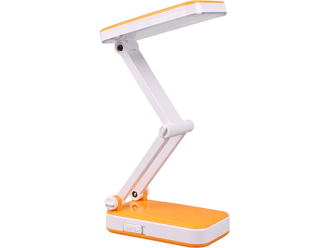 Candeeiro De Mesa Dobrável - Modelo 666S - Amarelo JEIIBRZUI
