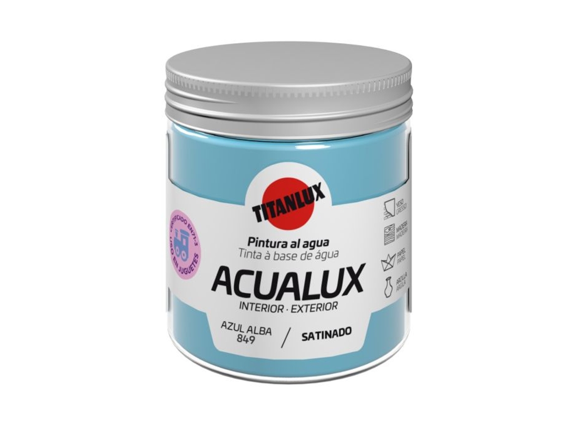 Acualux Satin 75ml Azul Alba