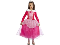 Disfraz de Niña DISFRAZZES Princesa Fucsia De Cuento (Talla: 5 a 6 años)