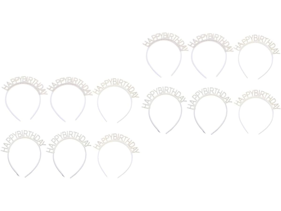 Conjunto De 2 Elegantes Diademas De Cumpleaños Para Mujeres, Coronas De Cumpleaños Para Niñas - Y