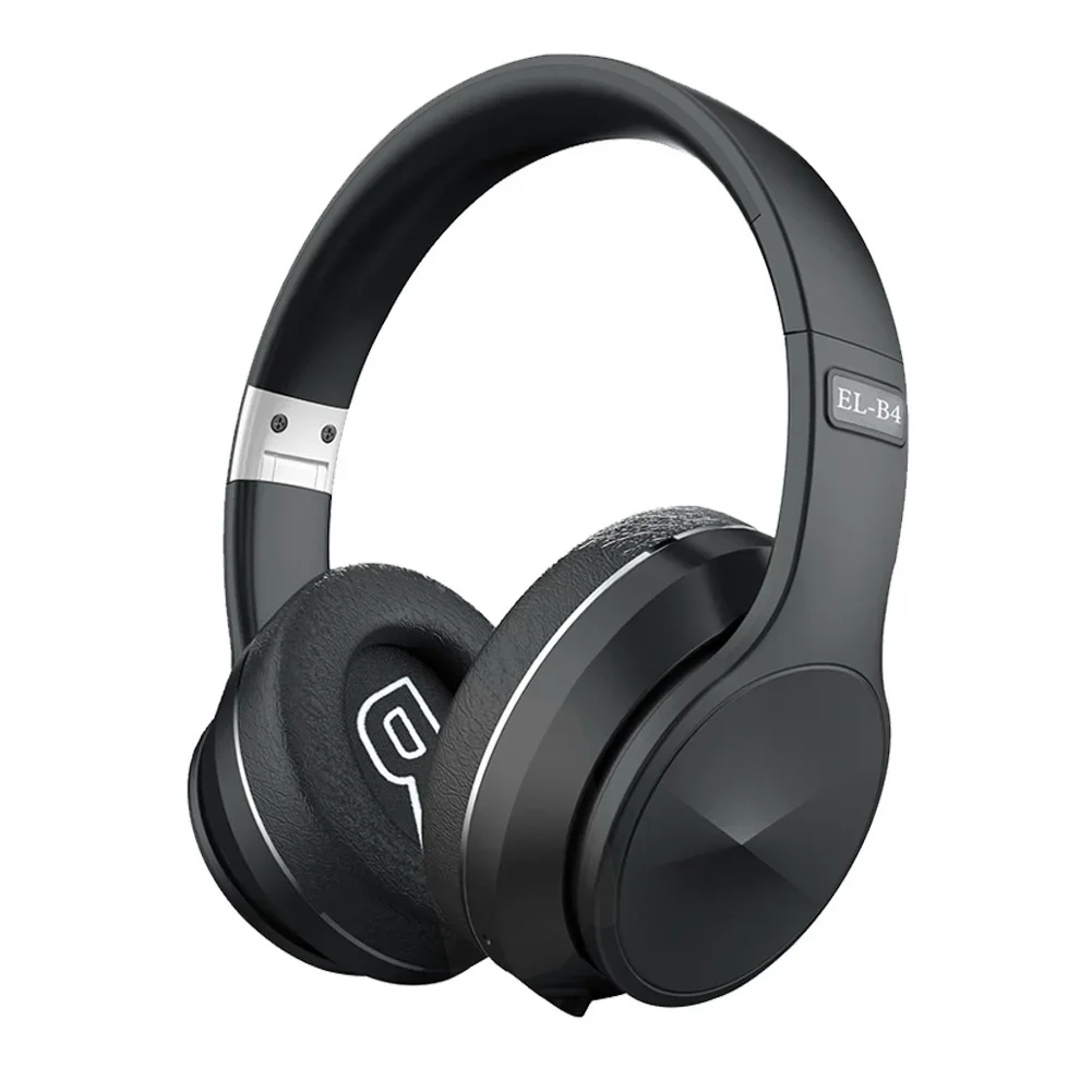 Auriculares Inalámbricos Deportivos Con Micrófono, Estéreo, Graves Y Fm (negro Y Plateado).
