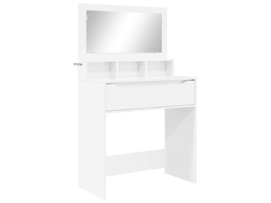 Tocador HARLAN V1 con cajón en blanco brillante