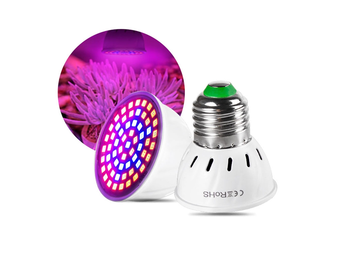 Bombilla LED E27 para el crecimiento de plantas de interior