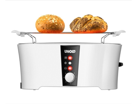 Unold 38020 Mini Horno 4 Rebanadas 1350 W Negro Blanco