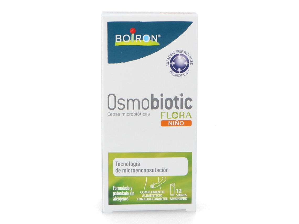 Complemento Alimentar BOIRON Boiron Osmobiotic Flora Niño 12 Sobres Bucodispersables