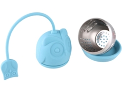Infusor De Té Ecológico Con Forma De Búho De Acero Inoxidable 304 Y Silicona.