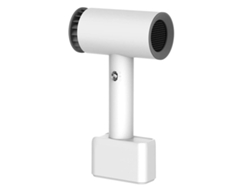 Secador de pelo inalámbrico, secador de pelo con batería de aire frío/caliente, secador de pelo portátil recargable (blanco) BISBISOUS