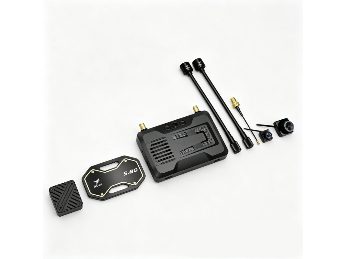 Draco Ground Unithglrc Draco A1 A2 Air Unit Ground Unit 1080p 60fps Fpv Hd Vtx System 170/160 Fov 1w Long Range For Fpv Drones