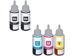T00P1 T00P2 T00P3 T00P4 pack 5 tintas compatible con Epson 104 GENÉRICO