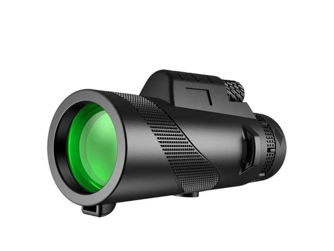 Sin trípode Potente telescopio monocular HD 80X100 Clip para teléfono para acceso a campamentos al aire libre AIHONTAI