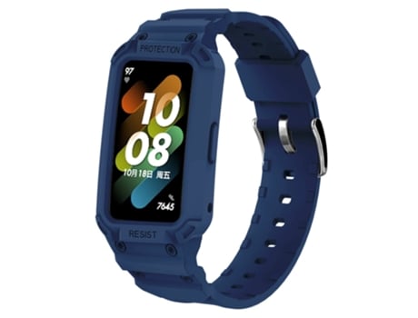 Correa TPU + PU ajustable para Honor Band 6/Huawei Band 6/7 - azul medianoche