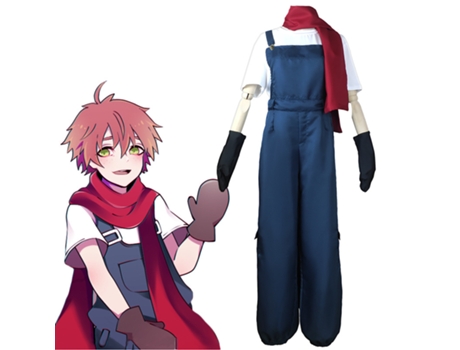 Disfraz de cosplay de ángeles de la muerte, eddie edward mason, para hombre (L)
