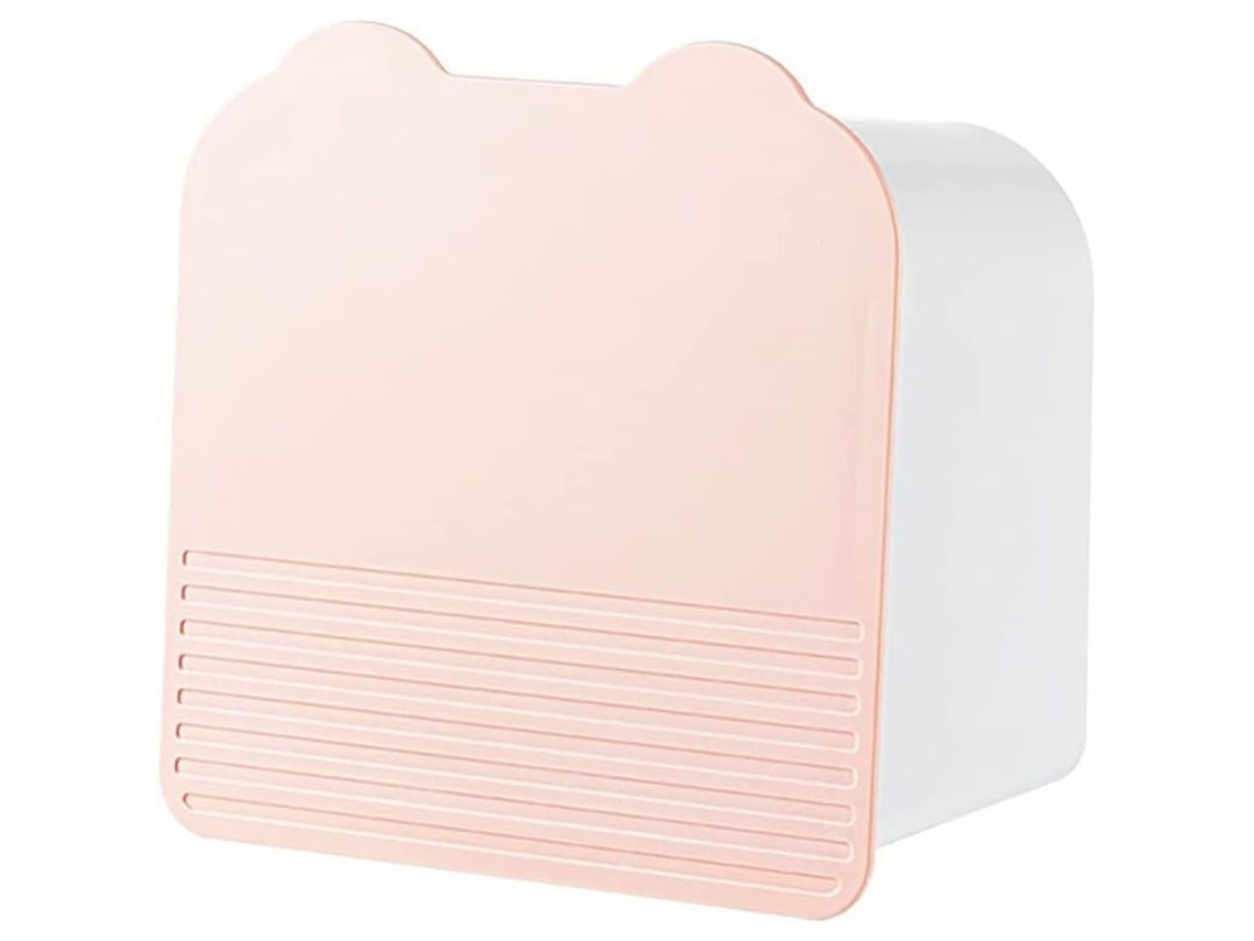 Caja Organizadora Para Baño Con Compartimentos De Plástico Para Cosméticos Y Artículos De Higiene.