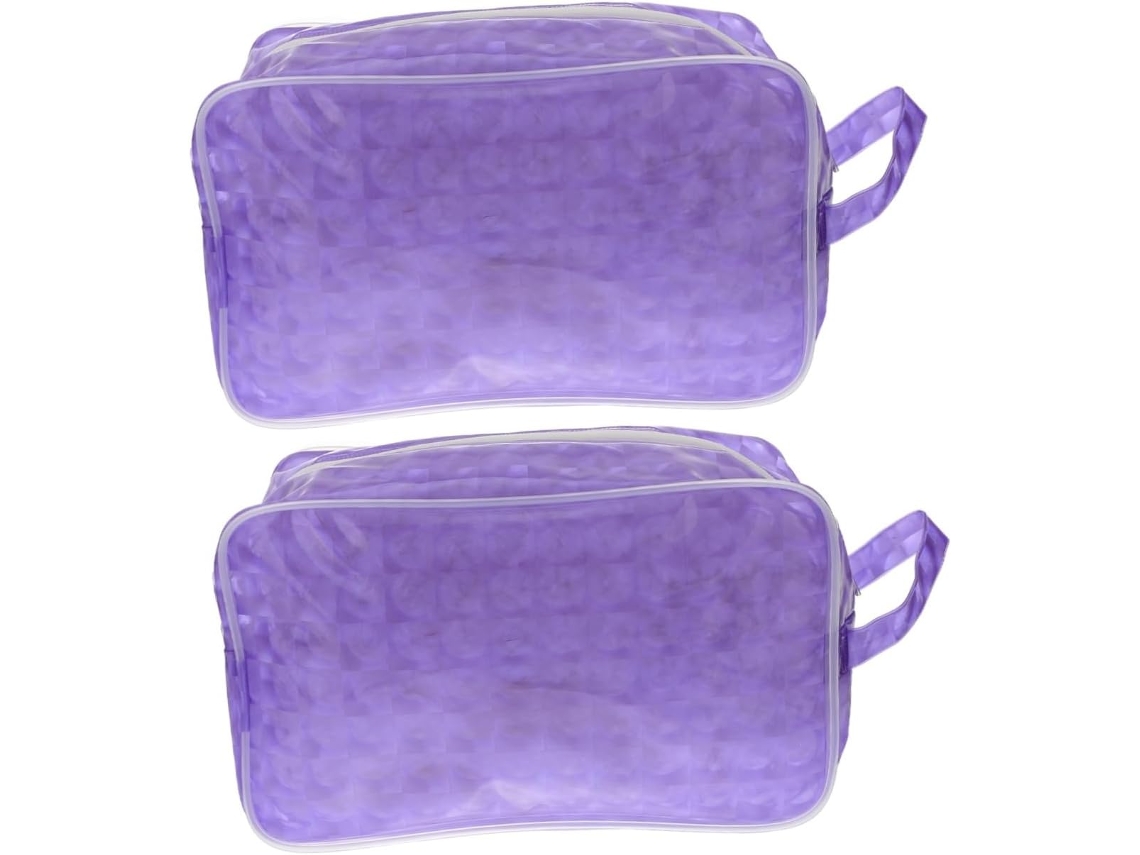 Neceser Impermeable De 2 Piezas, Práctico Organizador De Cosméticos Para Viajes, Playa Y Natación.