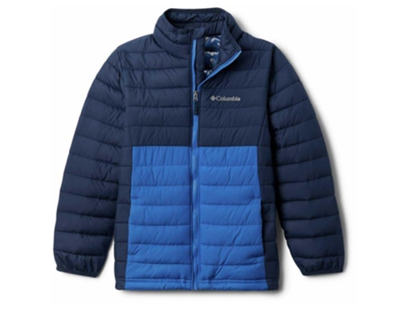 Abrigo para Hombre COLUMBIA Powder Lite Azul para Montaña (L)