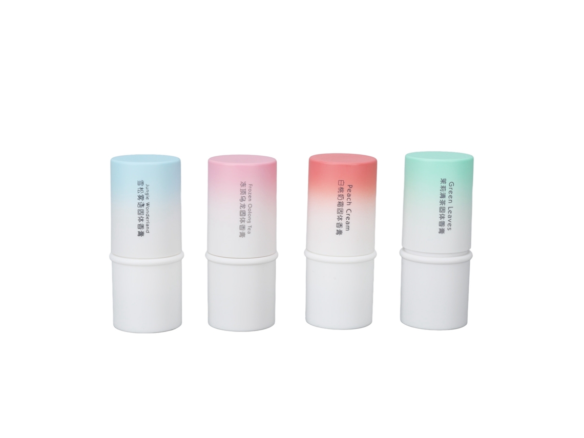 4pcs Perfume En Bastón Sólido Floral Refrescante Para Mujeres