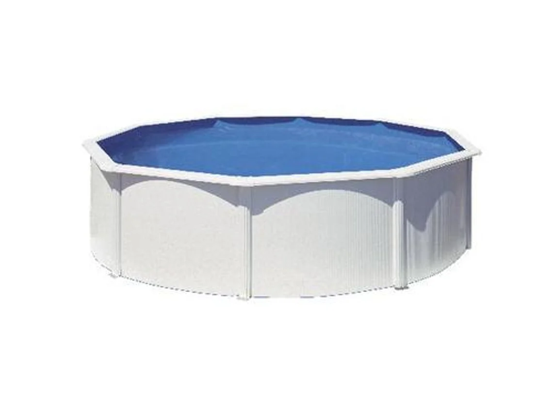 Piscina de Acero GRE Blanca (300x120 cm)