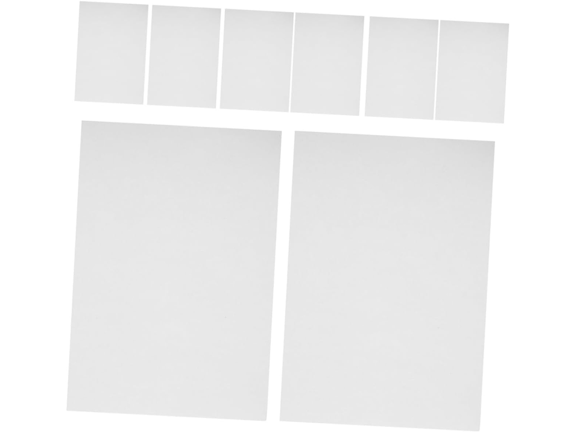 100 Hojas De Papel Blanco Para Acuarela, Ideal Para Dibujar Y Pintar: Seguro Y Resistente Al Amarilleamiento.