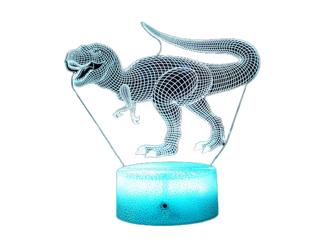 Control De Toque Con Padrón De Luz Nocturna 3D - Dy-13 JEIIBRZUI