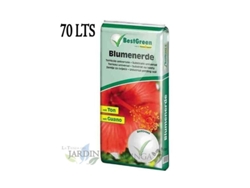 Sustrato Universal Bestgreen 70 Litros, Tierra Vegetal con Nutrientes para el Mantenimiento de Plantas y Árboles de Suinga