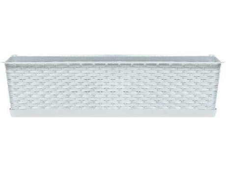 Maceta PROSPERPLAST Ratolla Case P (Blanco - 68.5 x 17.3 x 15 cm)