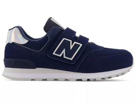 Zapatillas Deportivas NEW BALANCE 574 Para Niños (Azul Mariño - Material Sintético -34,5)