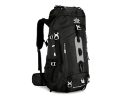 Mochila De Montaña Impermeable De 60 Litros Con Funda Para La Lluvia, Ideal Para Acampar Y Practicar Senderismo Al Aire Libre.