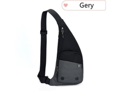 2026-bolsa Bandolera Unisex Para Deportes Viajes Mochila Pecho Resistente Al Agua Oxford Negro Azul Gris Verde Gris