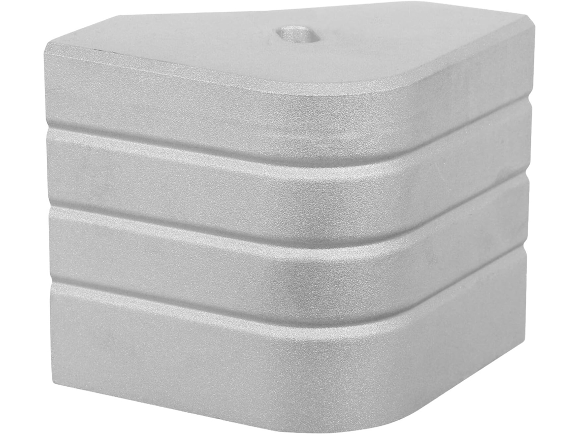 Tapas De Esquina De Aluminio Reforzado Para Pontones Con Topes Antideslizantes.