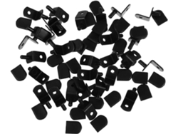 50 Piezas De Clavos Soporte Para Armario, Soportes Estantes, Clips Metálicos Estantes, Clavijas