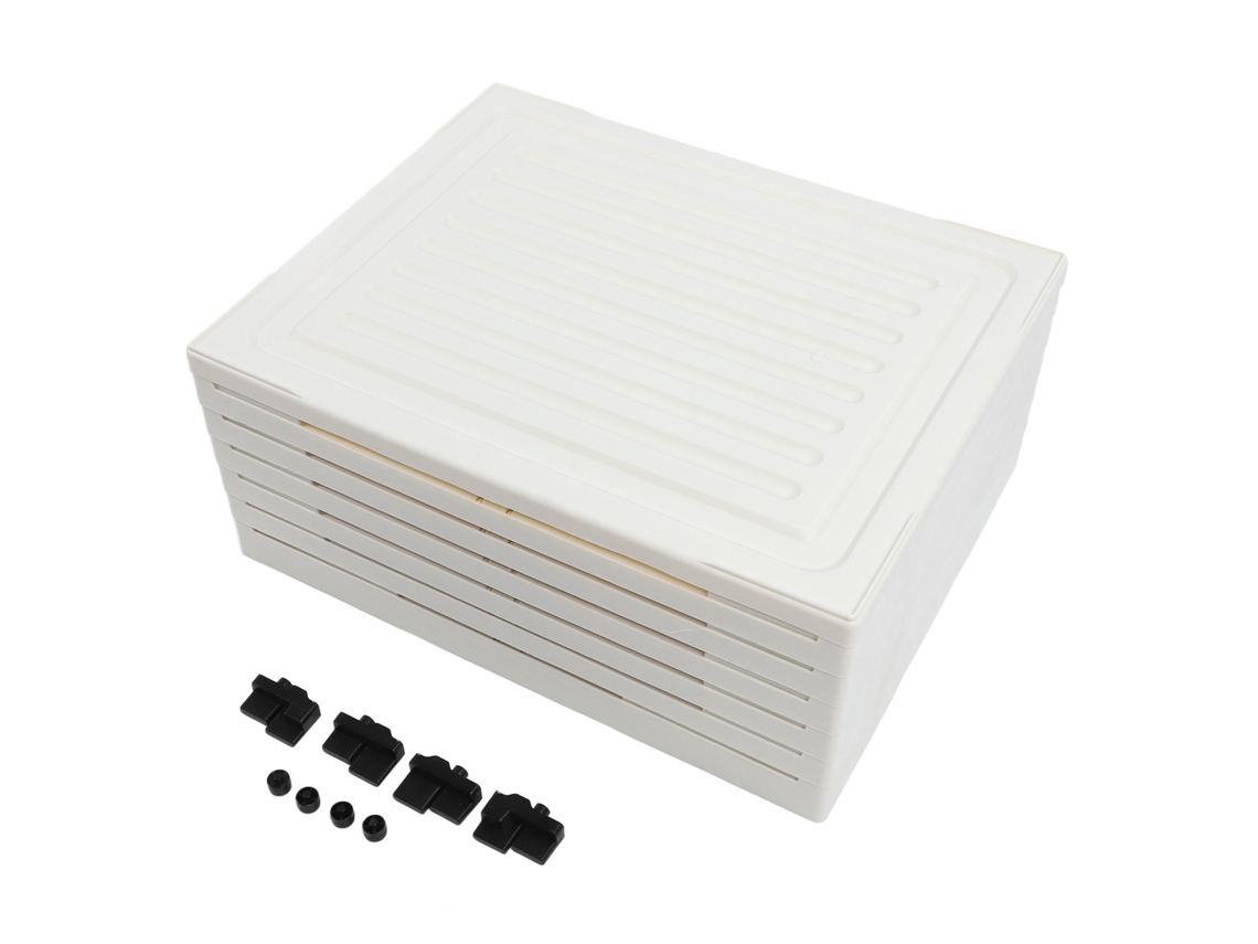 Cajas de zapatos transparentes, a prueba de polvo y plegables