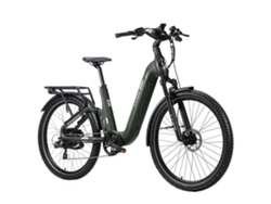 Bicicleta eléctrica TTGO E-SUVO de 27,5", batería de 48 V y 15 Ah, Shimano de 7 velocidades,