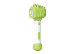 -máquina De Burbujas Eléctrica Portátil Con Diseño Bonito Varilla De Burbujas Para Niños Al Aire Libre Verde