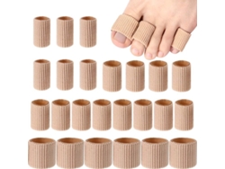 24 Protectores De Gel Suave Para Dedos De Los Pies, Para Callos, Ampollas Y Moretones, 3 Tamaños.