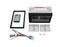 Reproductor multimedia para coche con pantalla táctil de 6,2 pulgadas, Bluetooth, doble DIN, radio estéreo para coche, compatible con Mirror Link, reproductor MP5