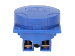 Enchufe Industrial Impermeable Oculto Ip54 Para Agricultura, Puertos, Caravanas, Camping, Enchufe Europeo.