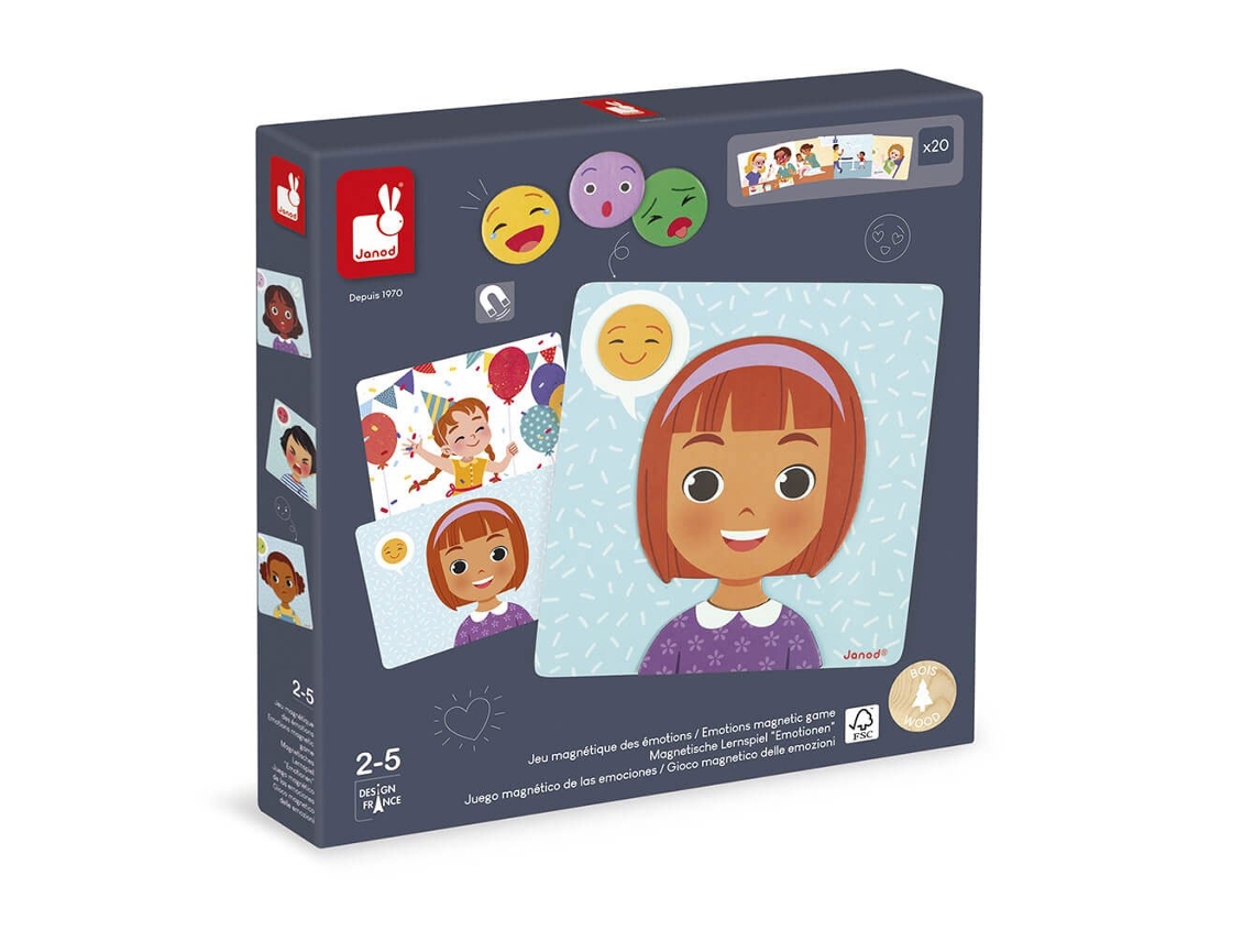 Juego Margneticos JANOD Emotions magnetic game