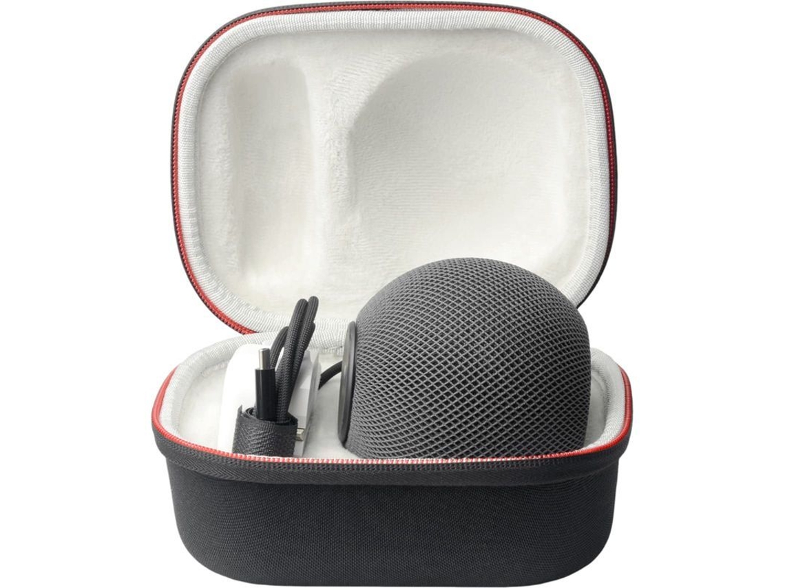 2026-funda Protectora Para Apple Homepod Mini, Estuche De Eva Con Cremallera Y Asa Para Altavoz Bluetooth